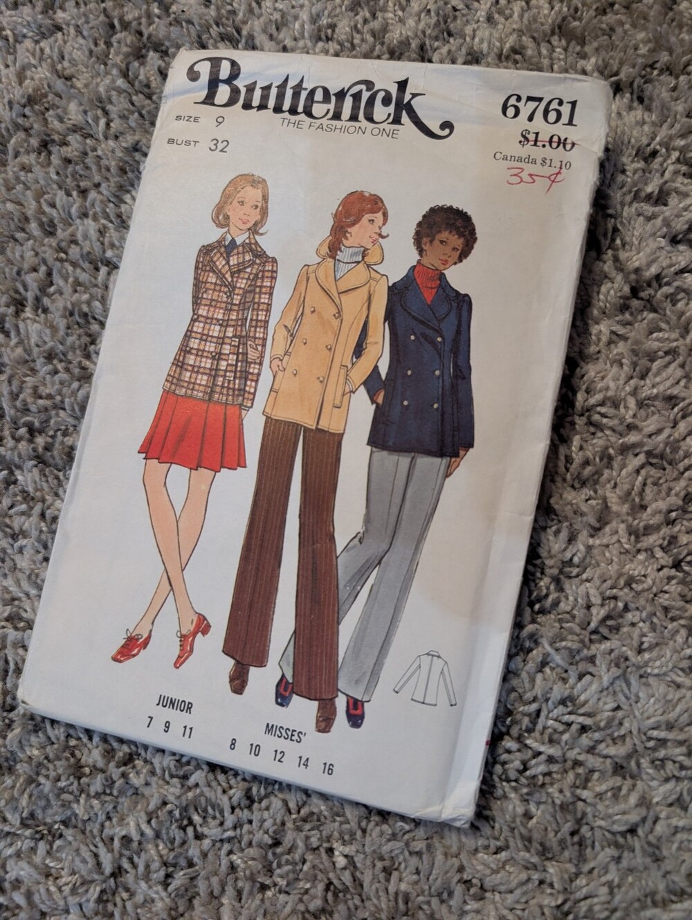 Vintage Butterick Pattern